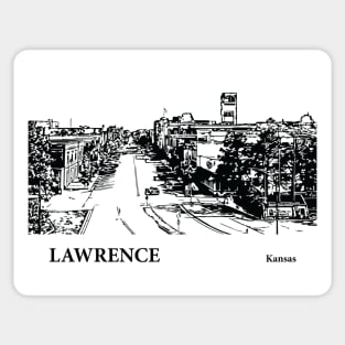 Lawrence Kansas Sticker